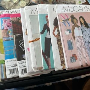 McCalls and Simplicity Payterns